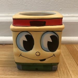 San Francisco Souvenir Ceramic Trolly Street Cable Car 3D Square Coffee/Tea Mug